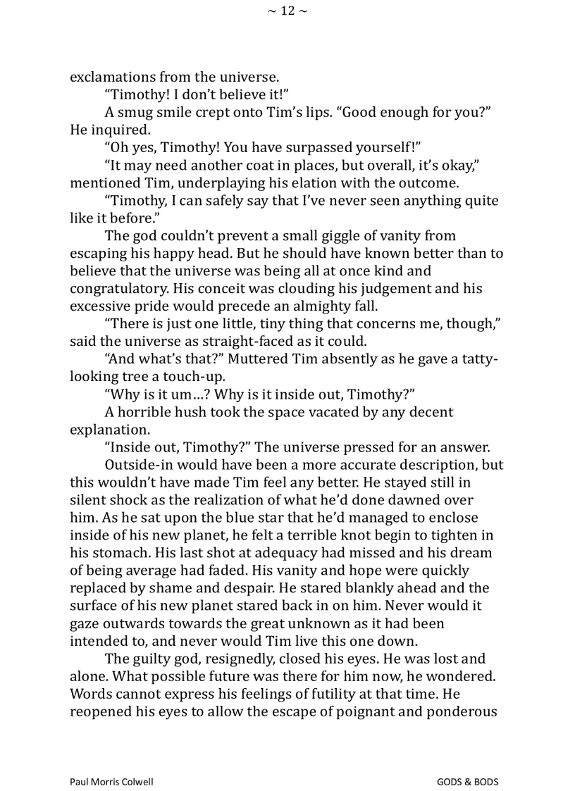 image for page Gods and Bods