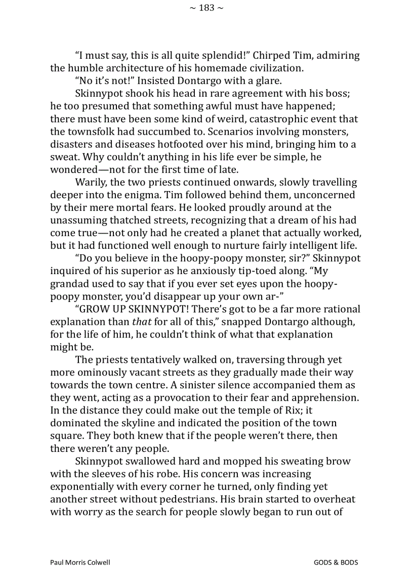 image for page Gods and Bods