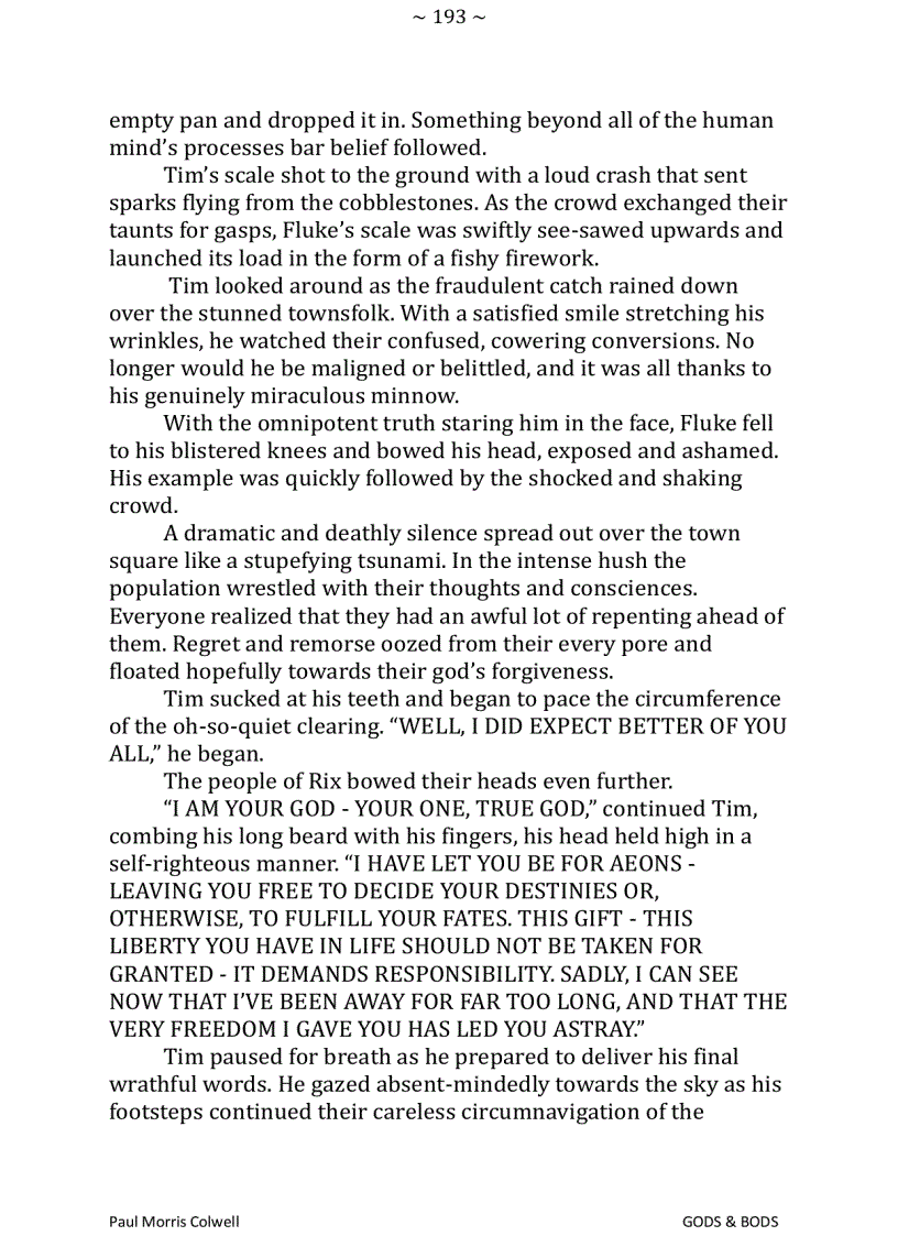 image for page Gods and Bods