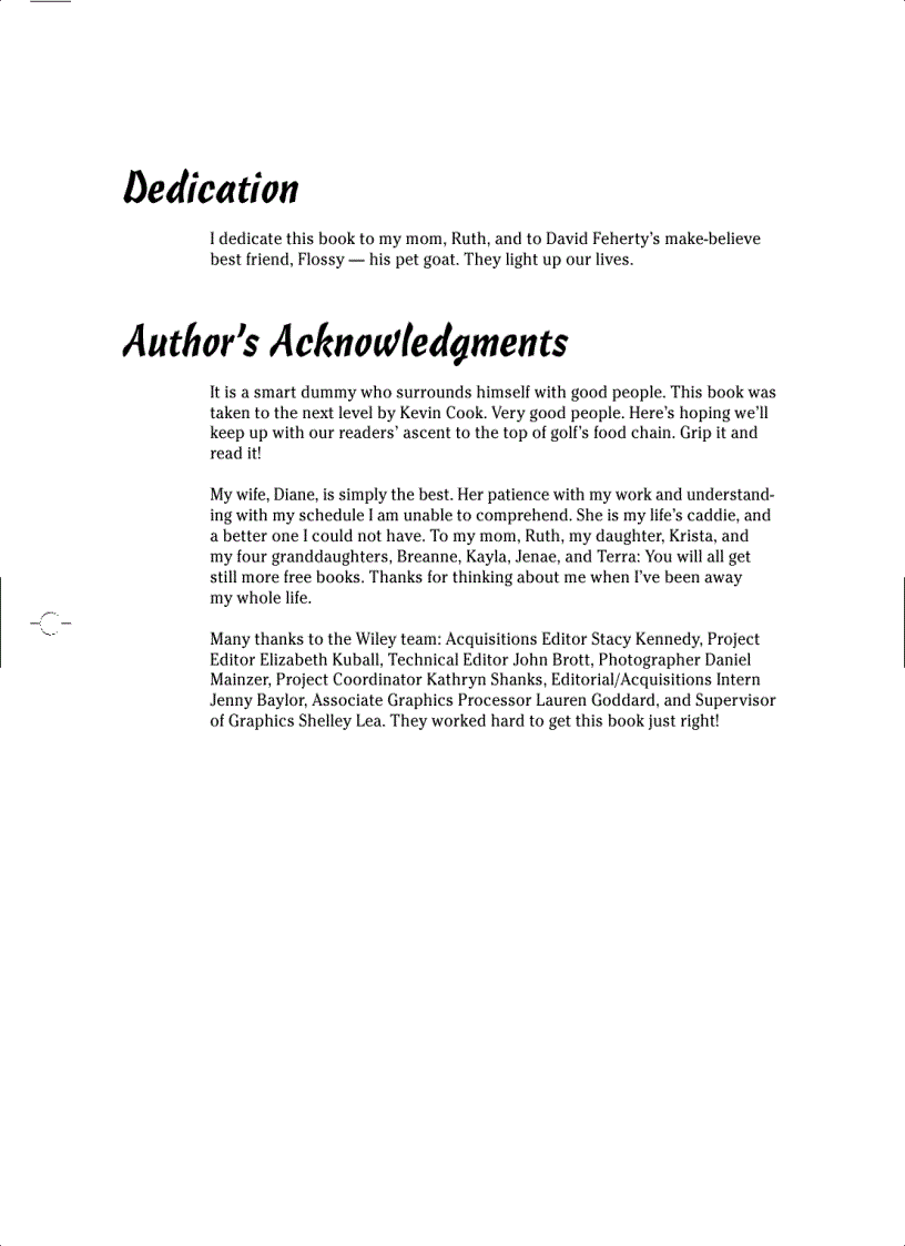 image for page Golf For Dummies