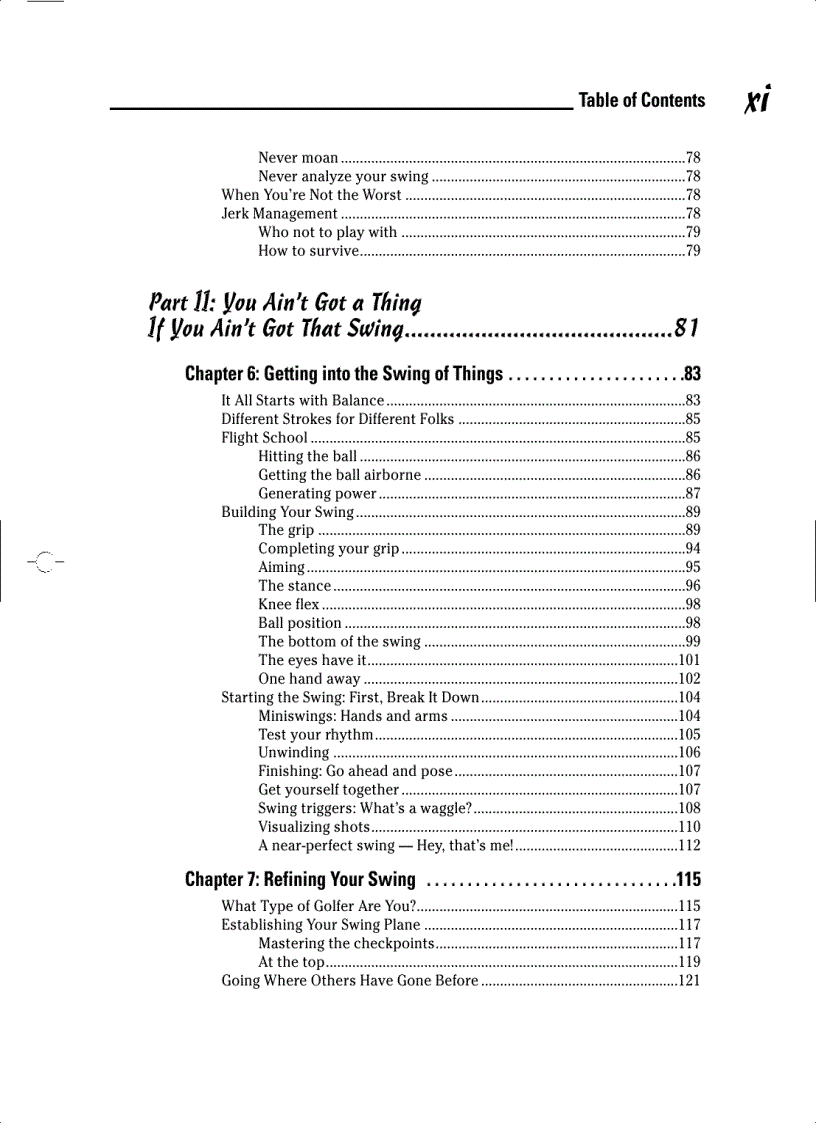 image for page Golf For Dummies