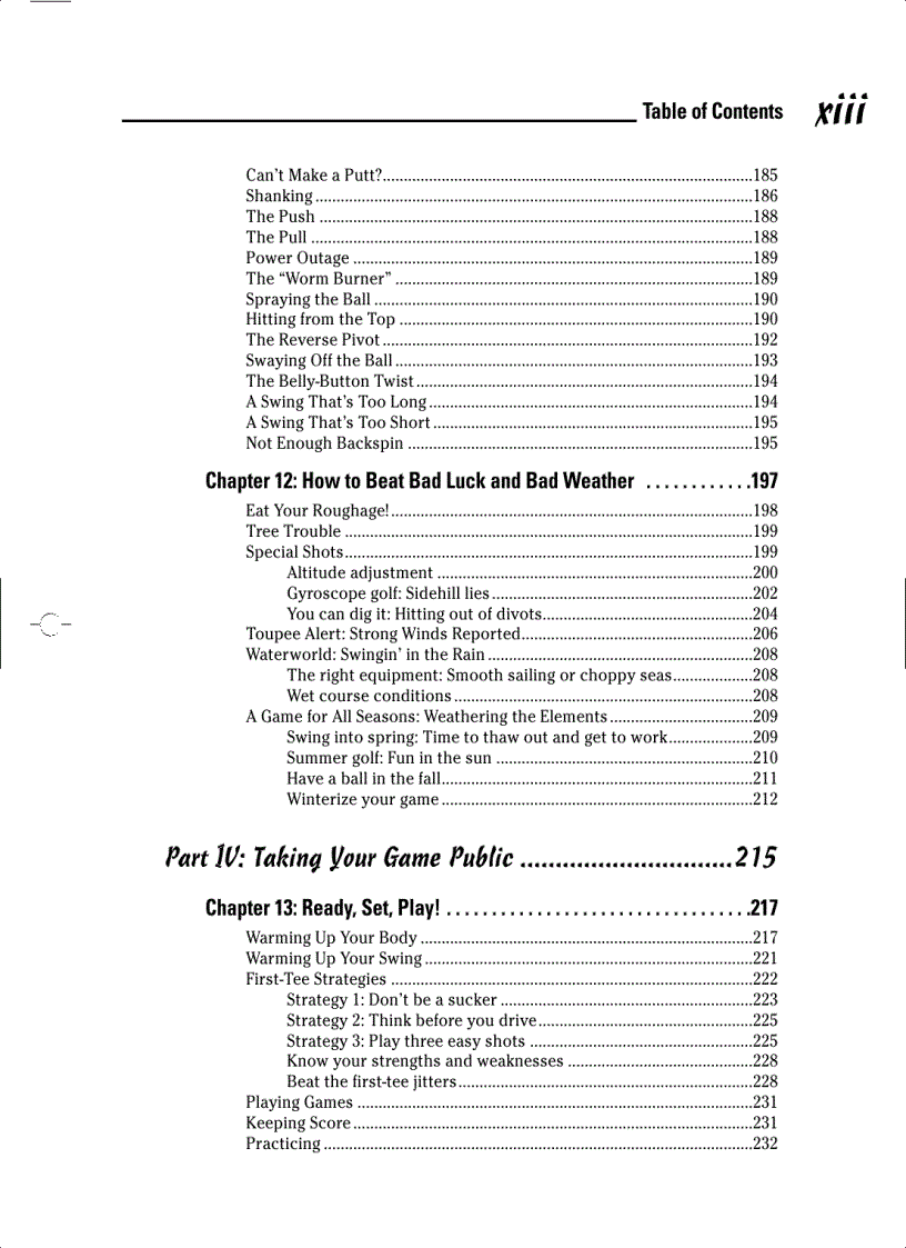 image for page Golf For Dummies