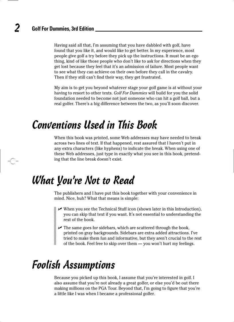 image for page Golf For Dummies