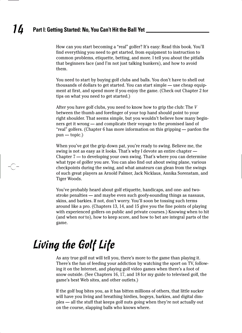 image for page Golf For Dummies