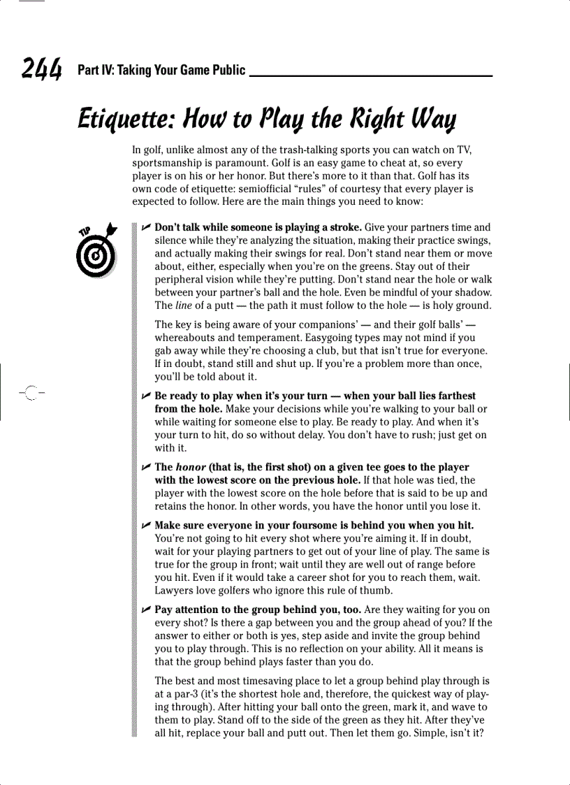 image for page Golf For Dummies