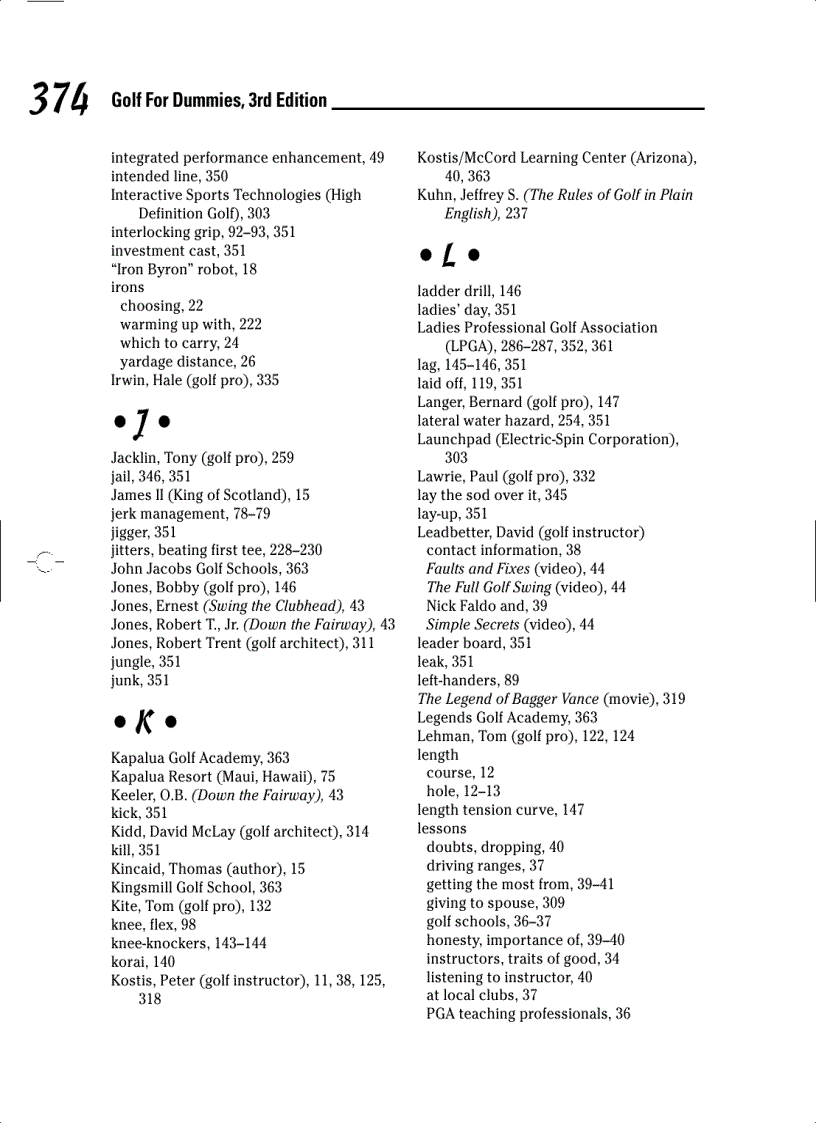 image for page Golf For Dummies