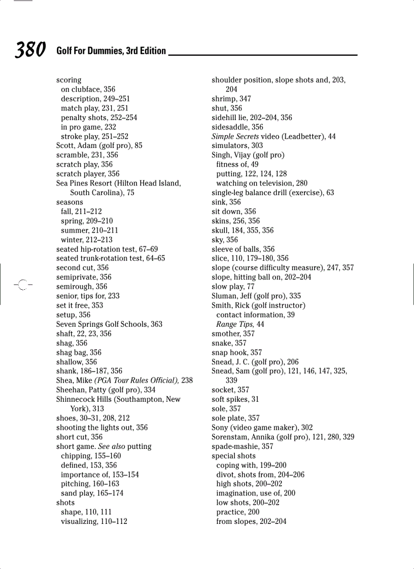 image for page Golf For Dummies