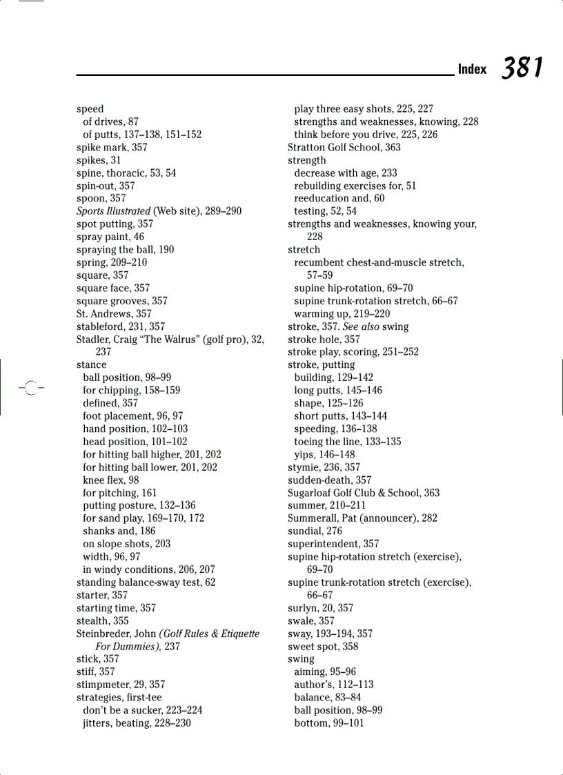 image for page Golf For Dummies