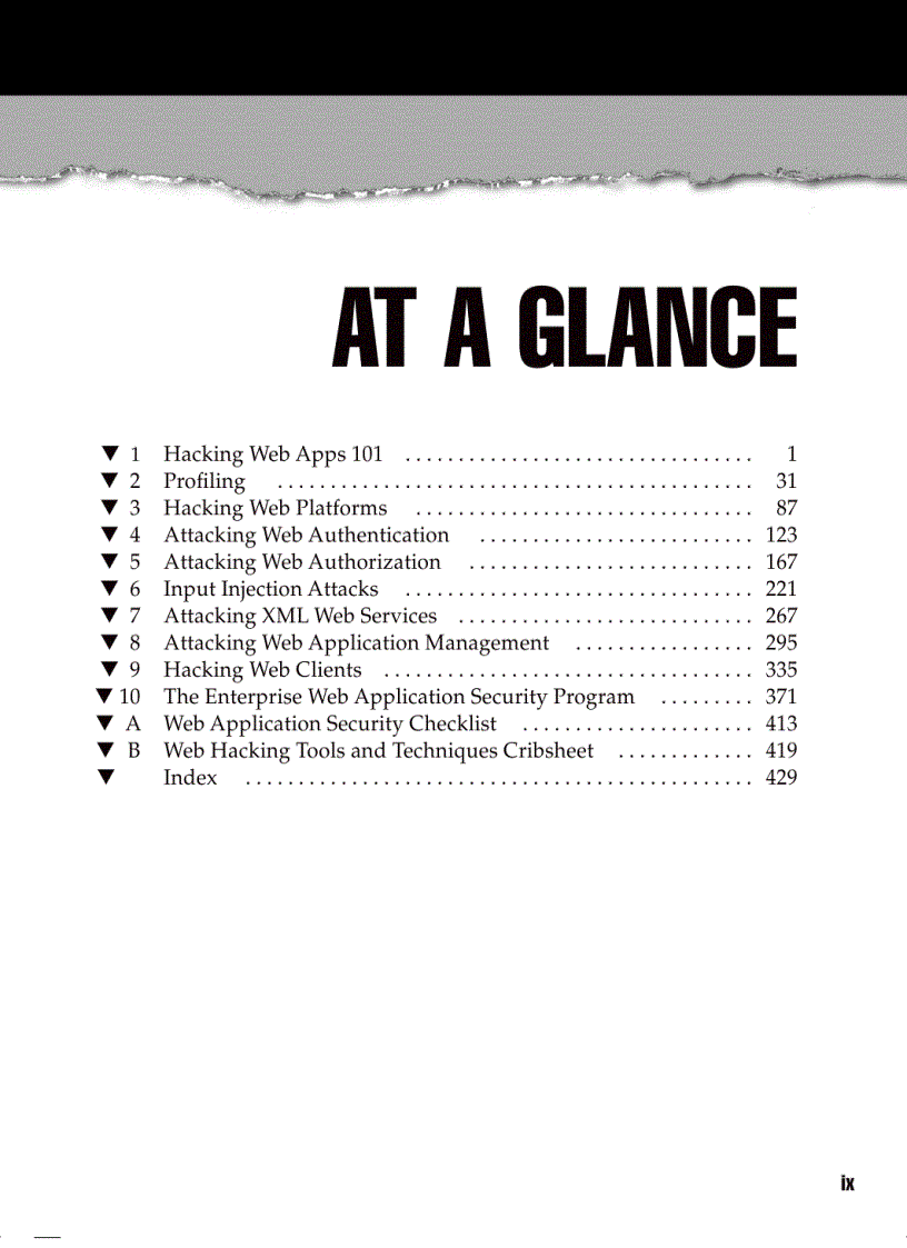 image for page Hacking Exposed Web Applications 3 Third Edition