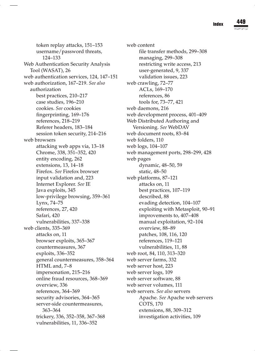 image for page Hacking Exposed Web Applications 3 Third Edition