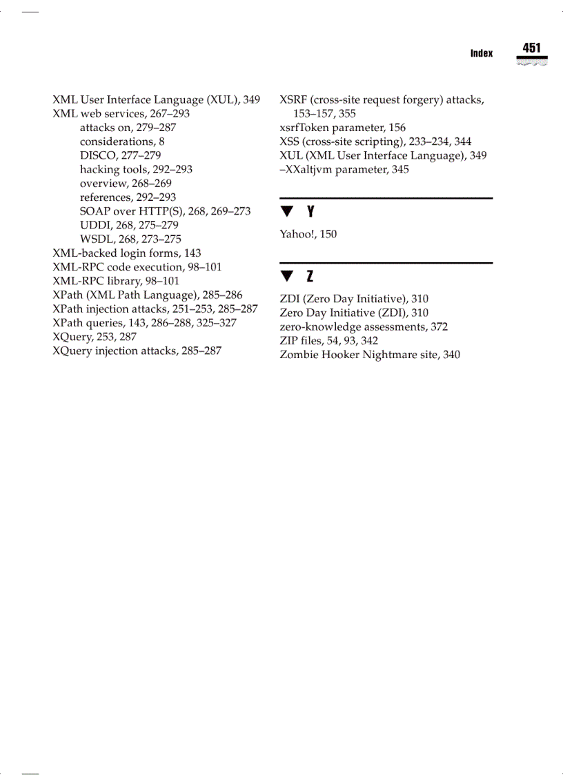 image for page Hacking Exposed Web Applications 3 Third Edition
