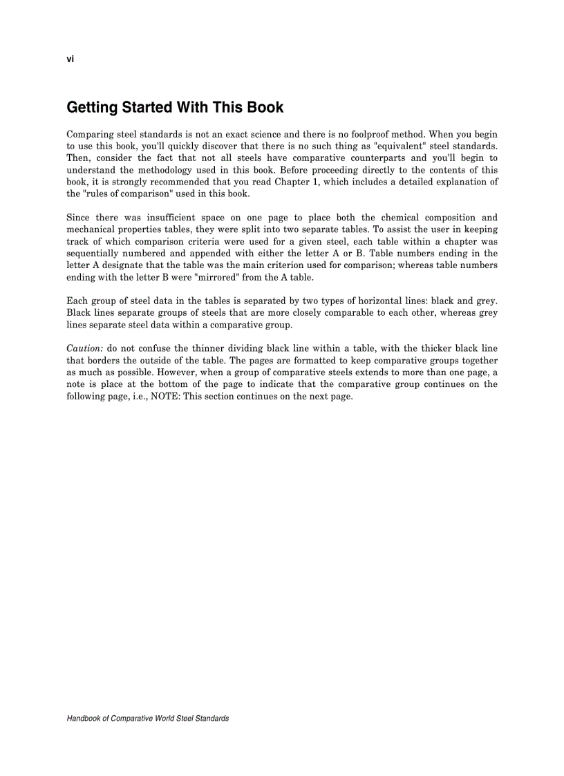image for page Handbook of Comparative World Steel Standards