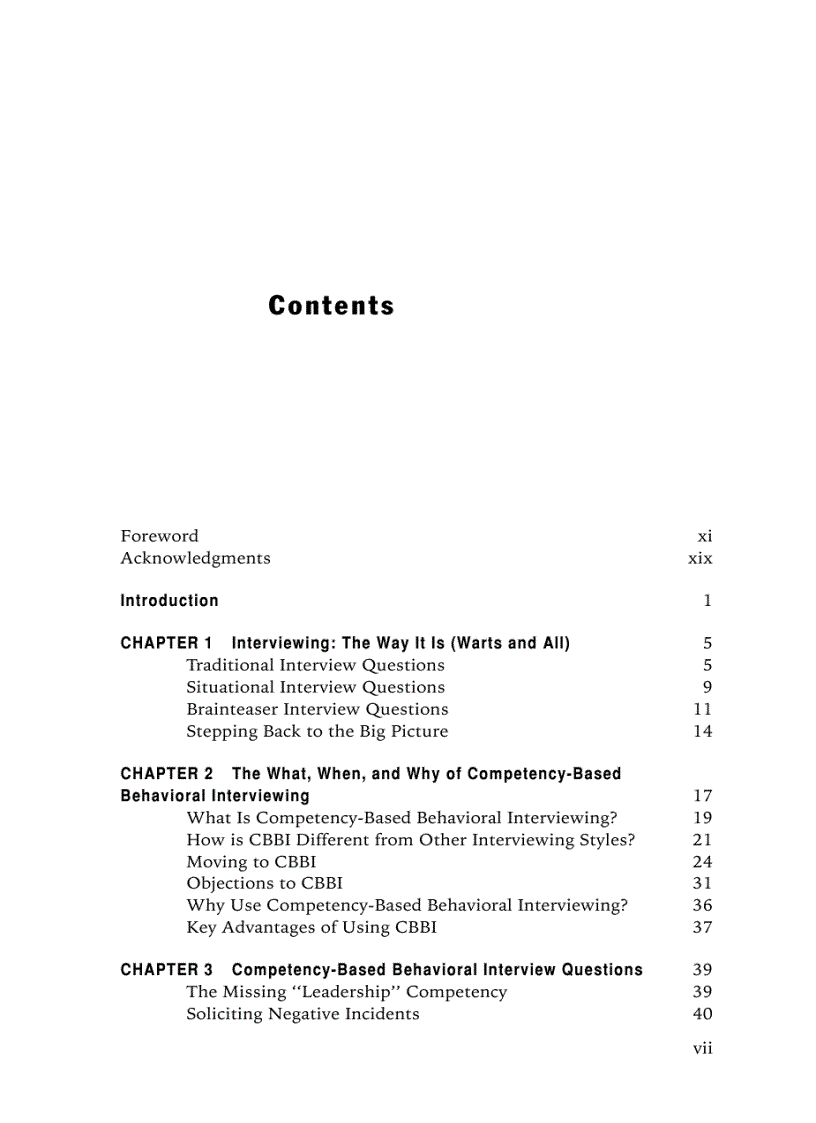 image for page High Impact Interview Questions