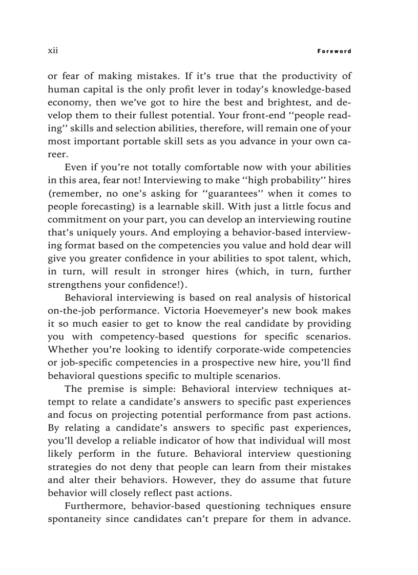 image for page High Impact Interview Questions