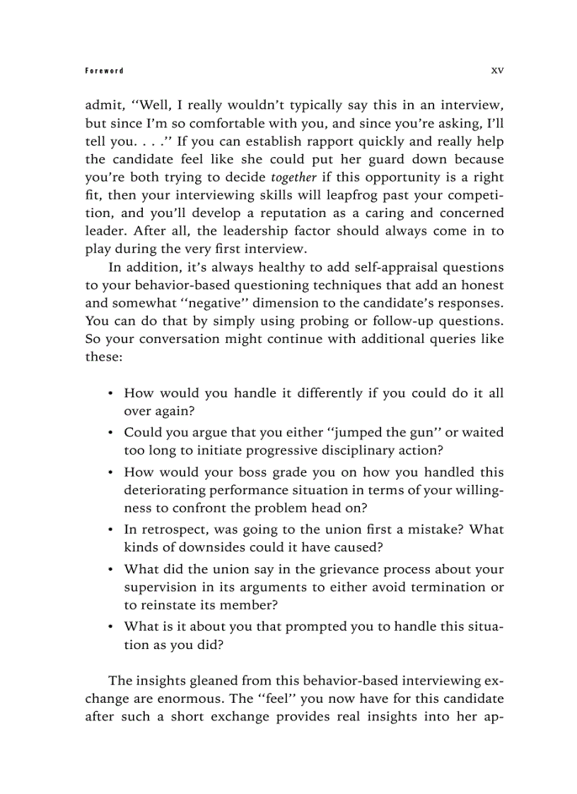 image for page High Impact Interview Questions