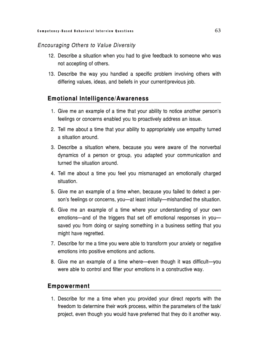 image for page High Impact Interview Questions