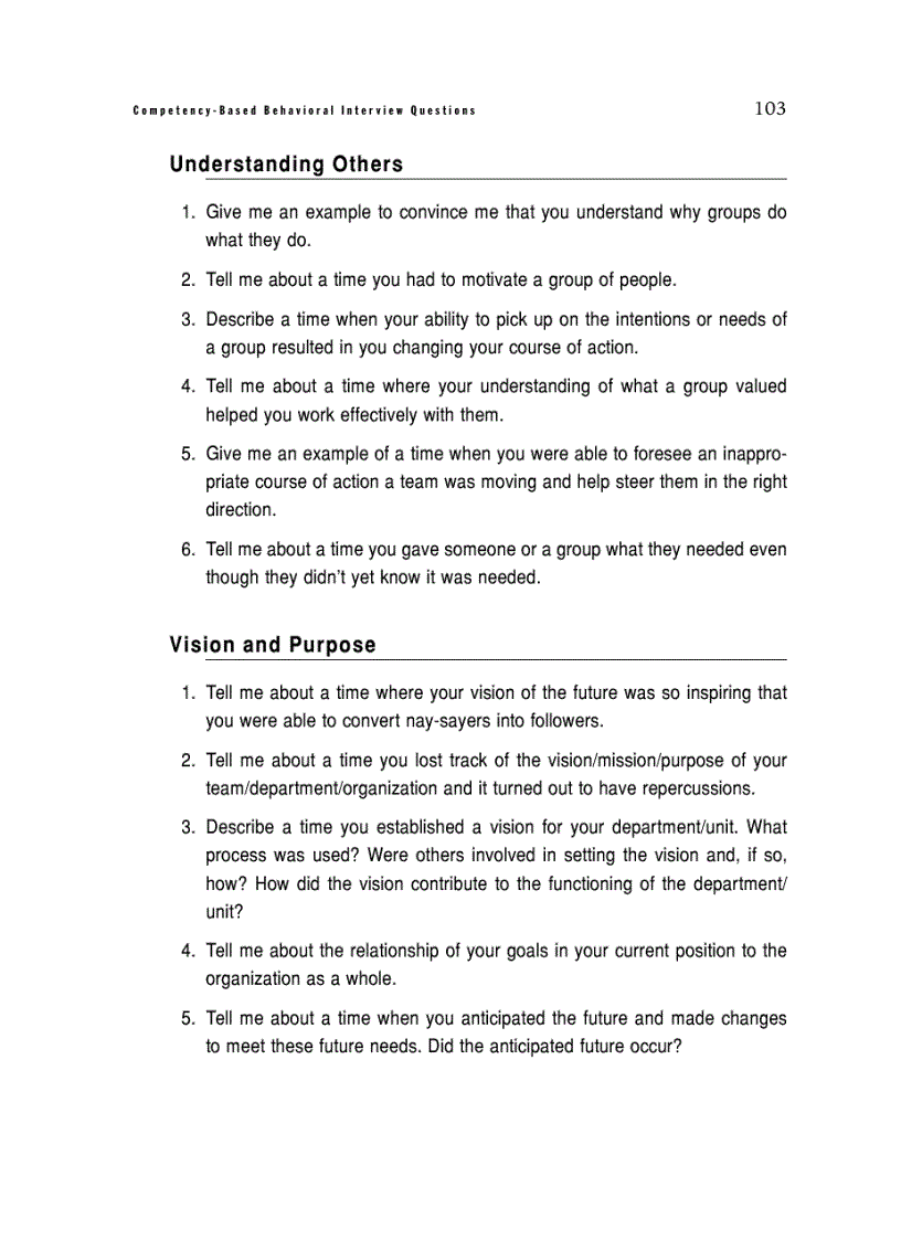 image for page High Impact Interview Questions