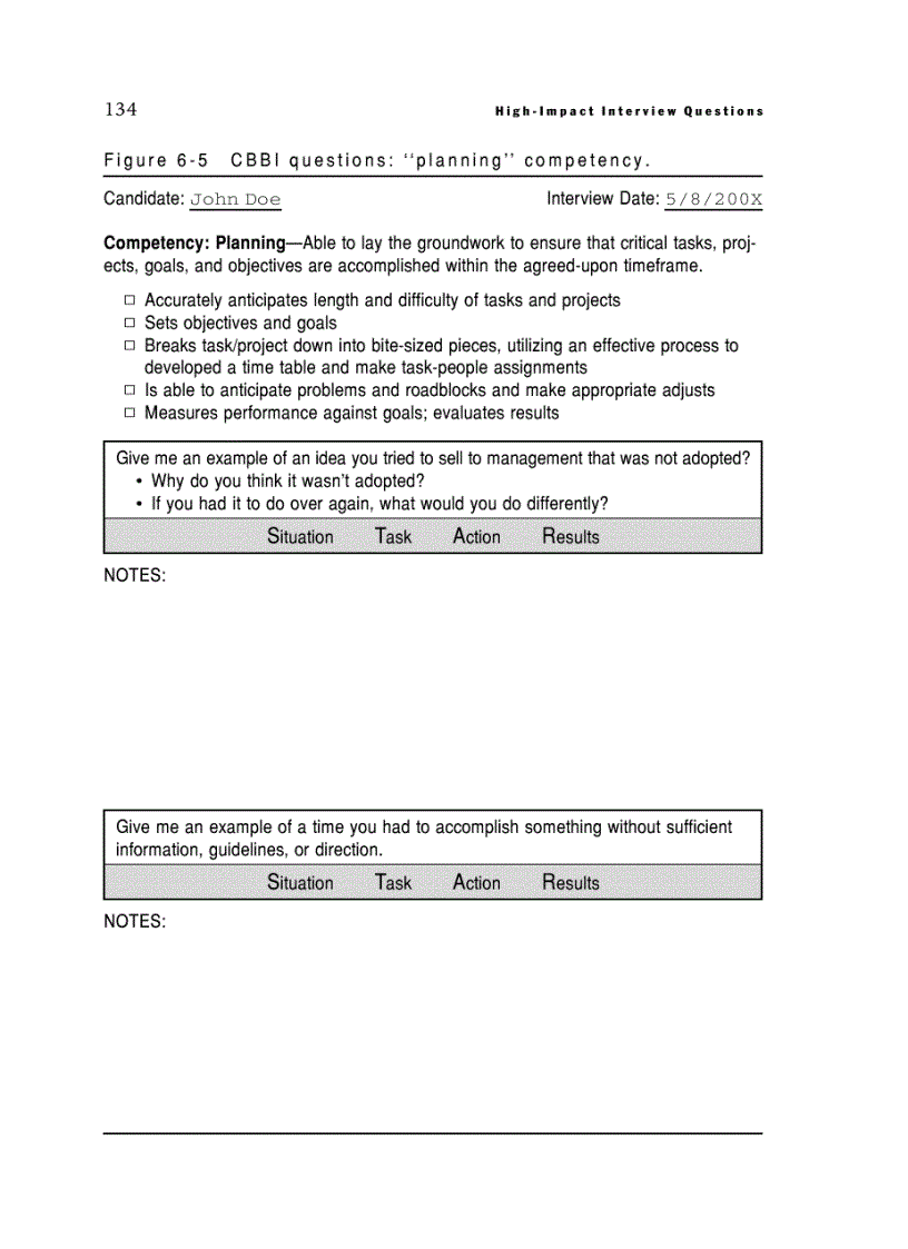 image for page High Impact Interview Questions