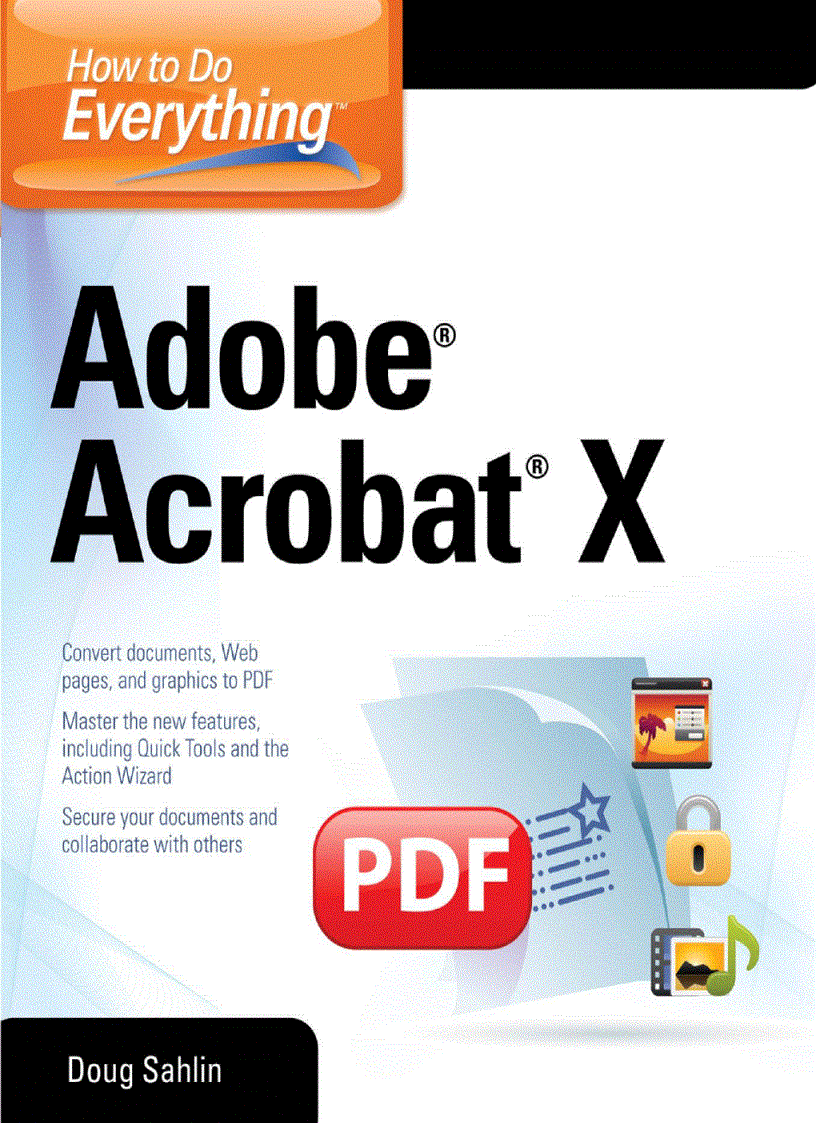 image for page How to Do Everything Adobe Acrobat X