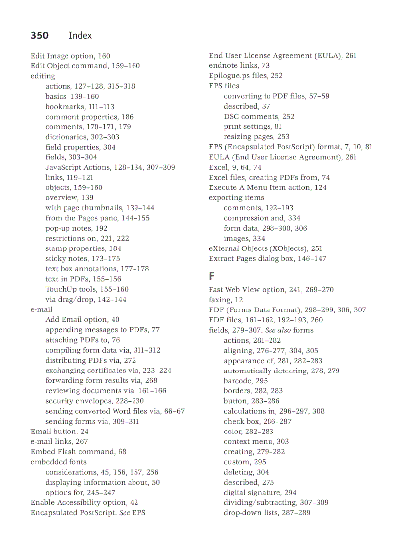 image for page How to Do Everything Adobe Acrobat X