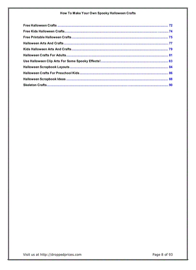 image for page How To Make Halloween Crafts