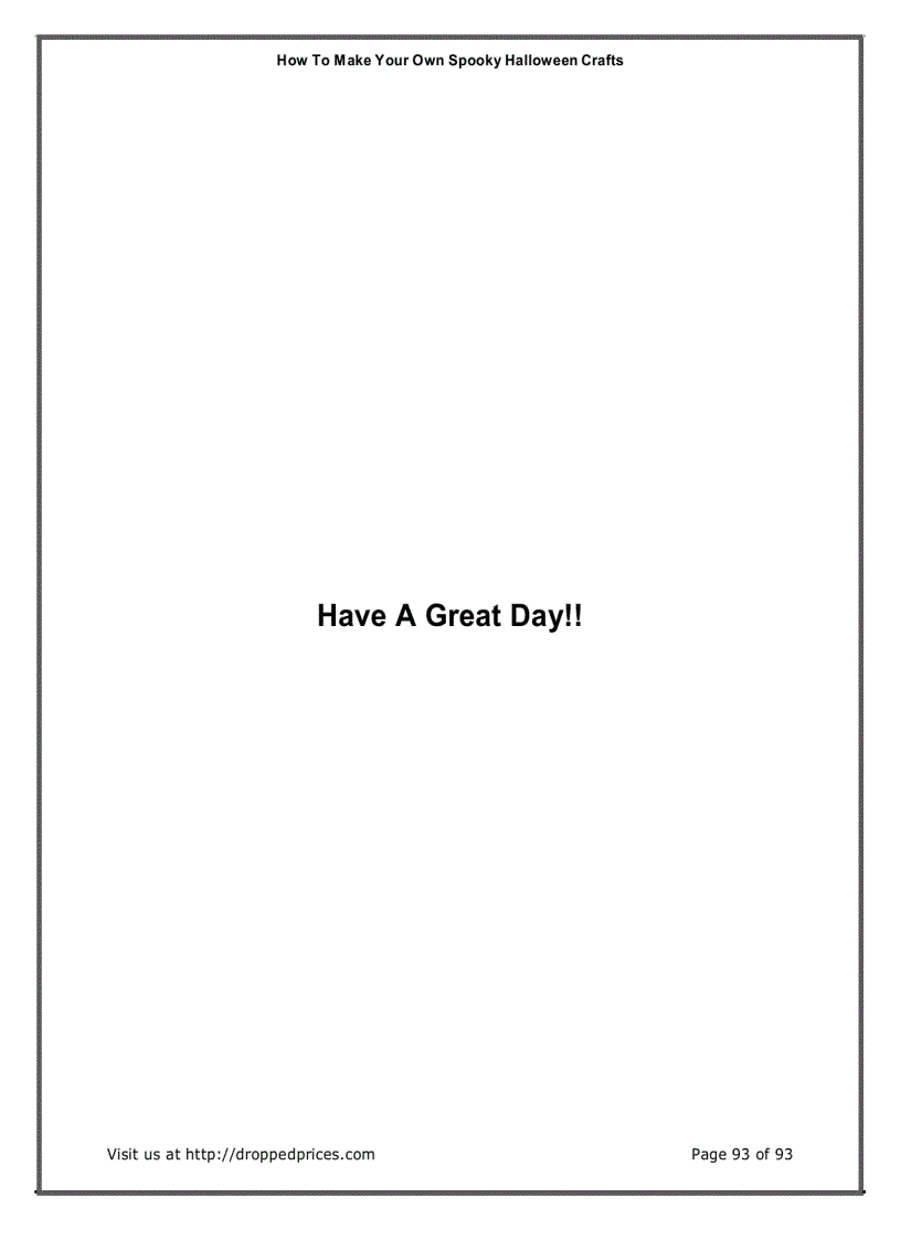 image for page How To Make Halloween Crafts