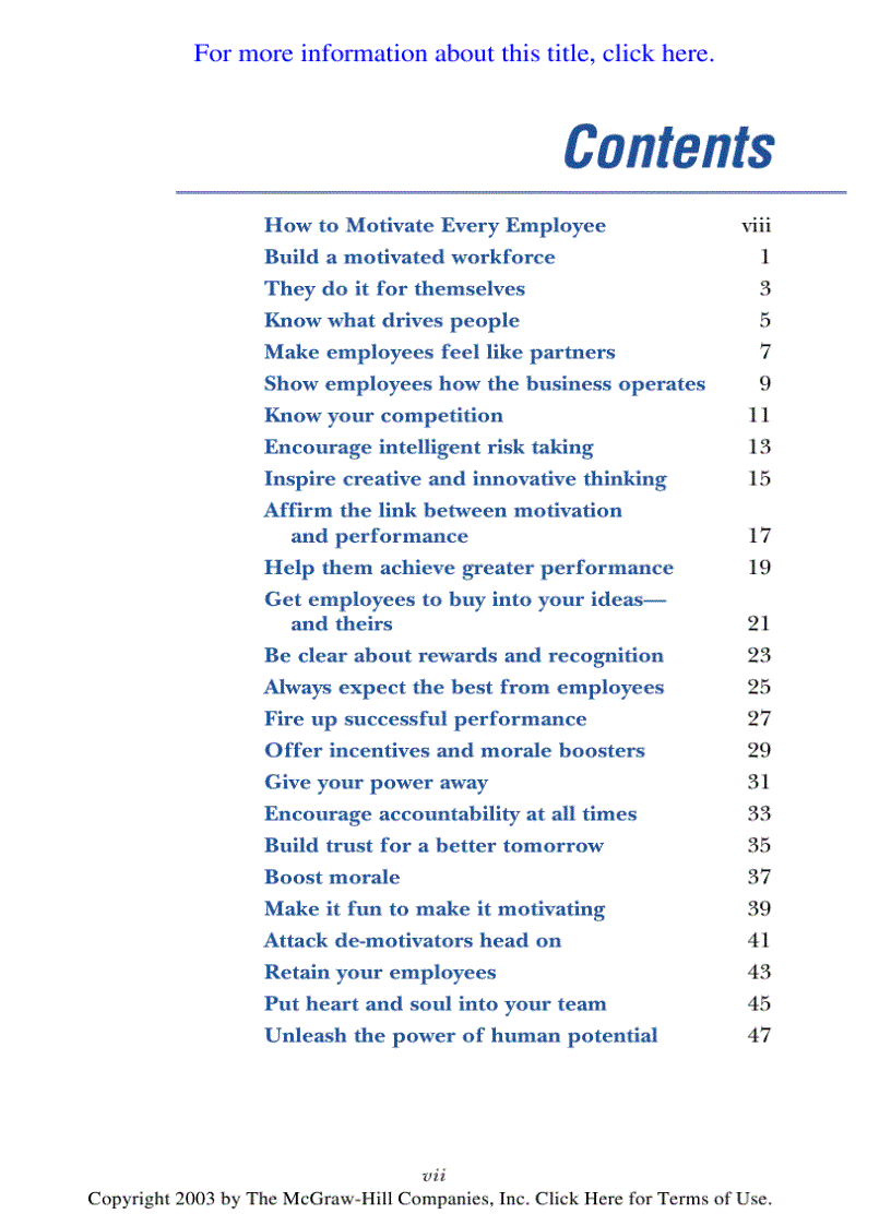 image for page How to Motivate Every Employee