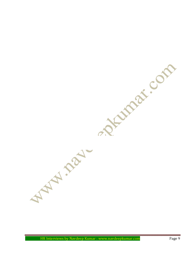 image for page HR Interviews for Freshers by Navdeep Kumar