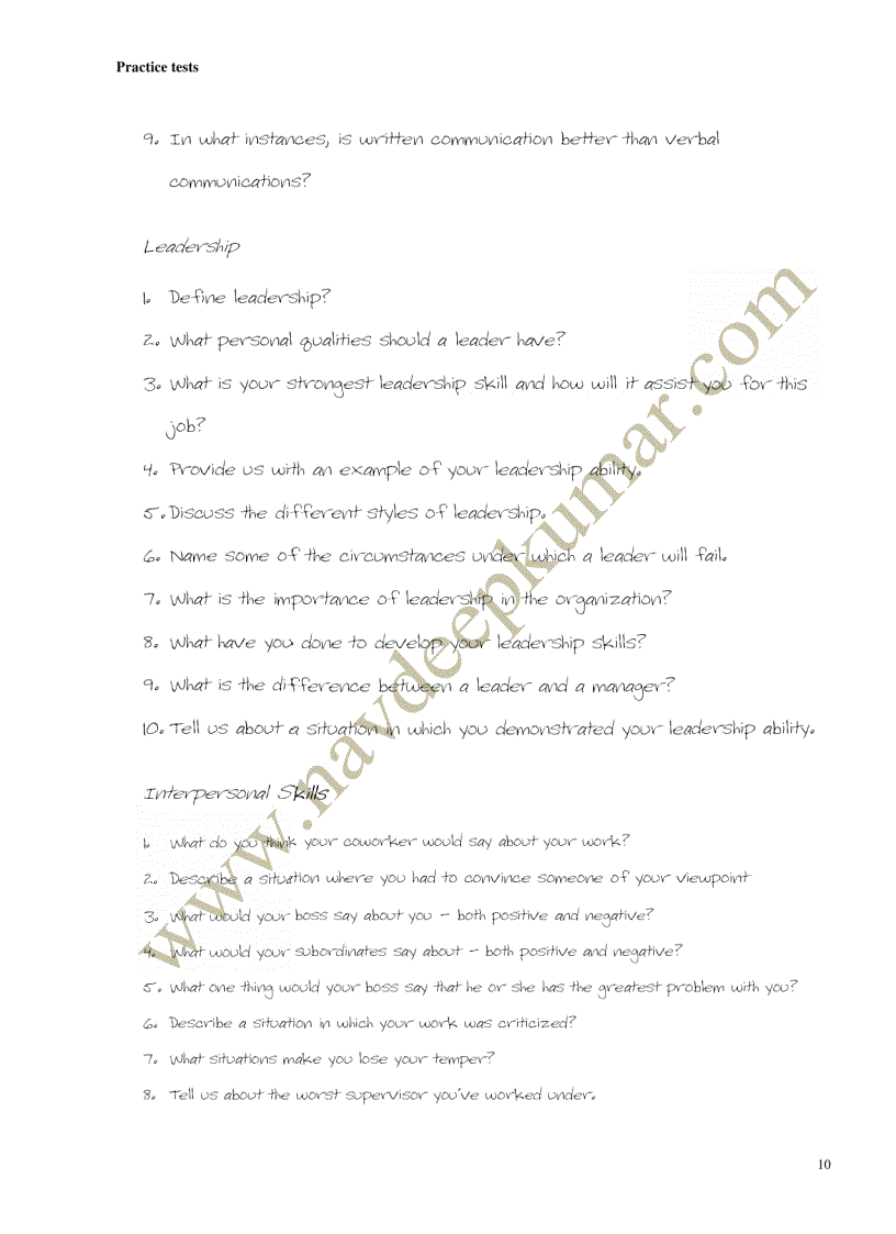 image for page HR Interviews for Freshers by Navdeep Kumar