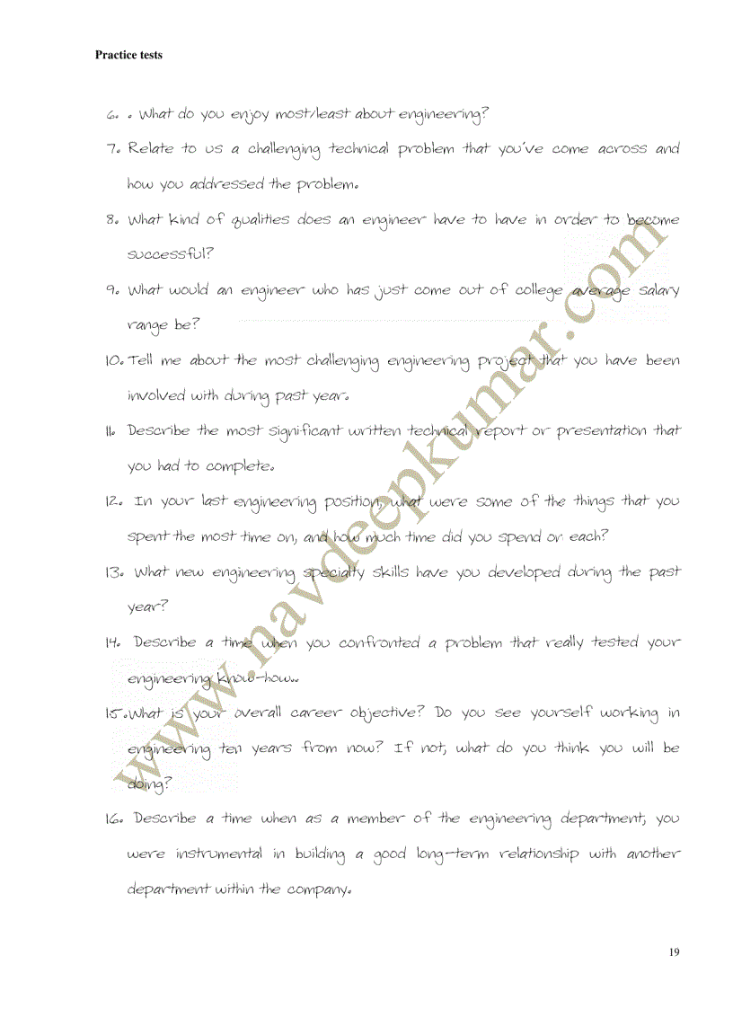 image for page HR Interviews for Freshers by Navdeep Kumar