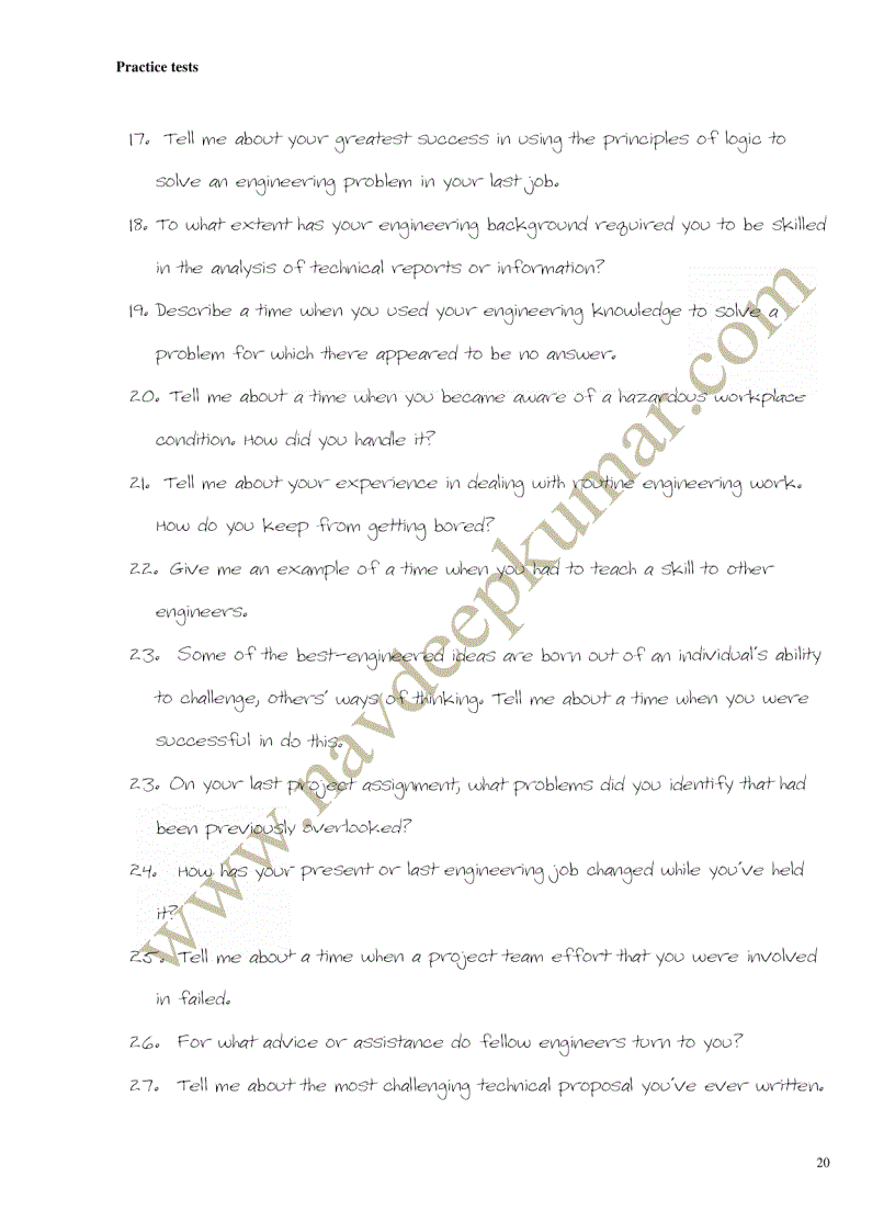 image for page HR Interviews for Freshers by Navdeep Kumar