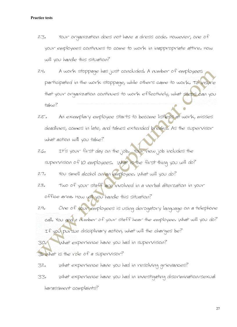 image for page HR Interviews for Freshers by Navdeep Kumar