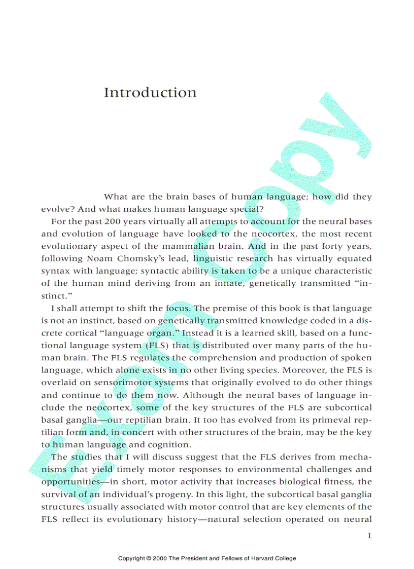 image for page Human Language and Our Reptilian Brain