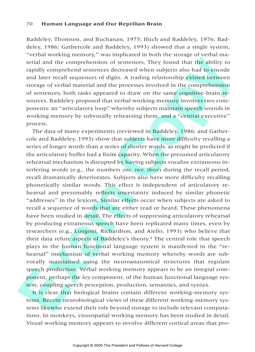 image for page Human Language and Our Reptilian Brain