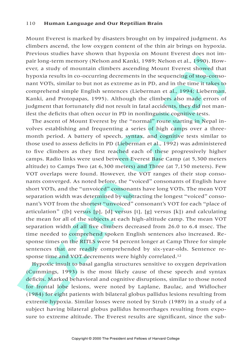 image for page Human Language and Our Reptilian Brain