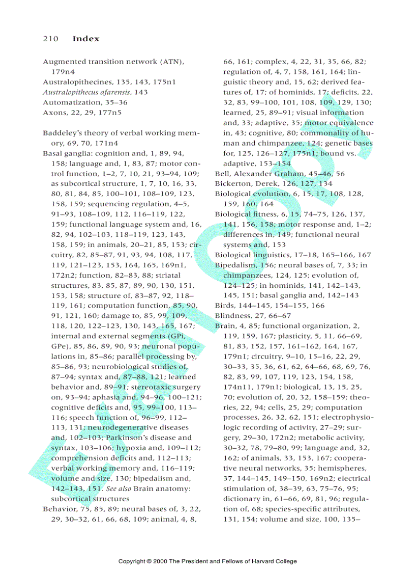 image for page Human Language and Our Reptilian Brain