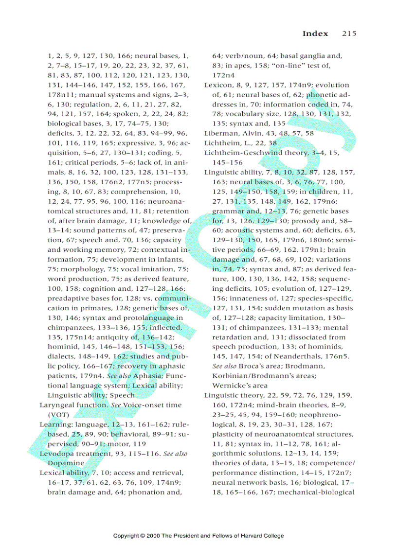 image for page Human Language and Our Reptilian Brain