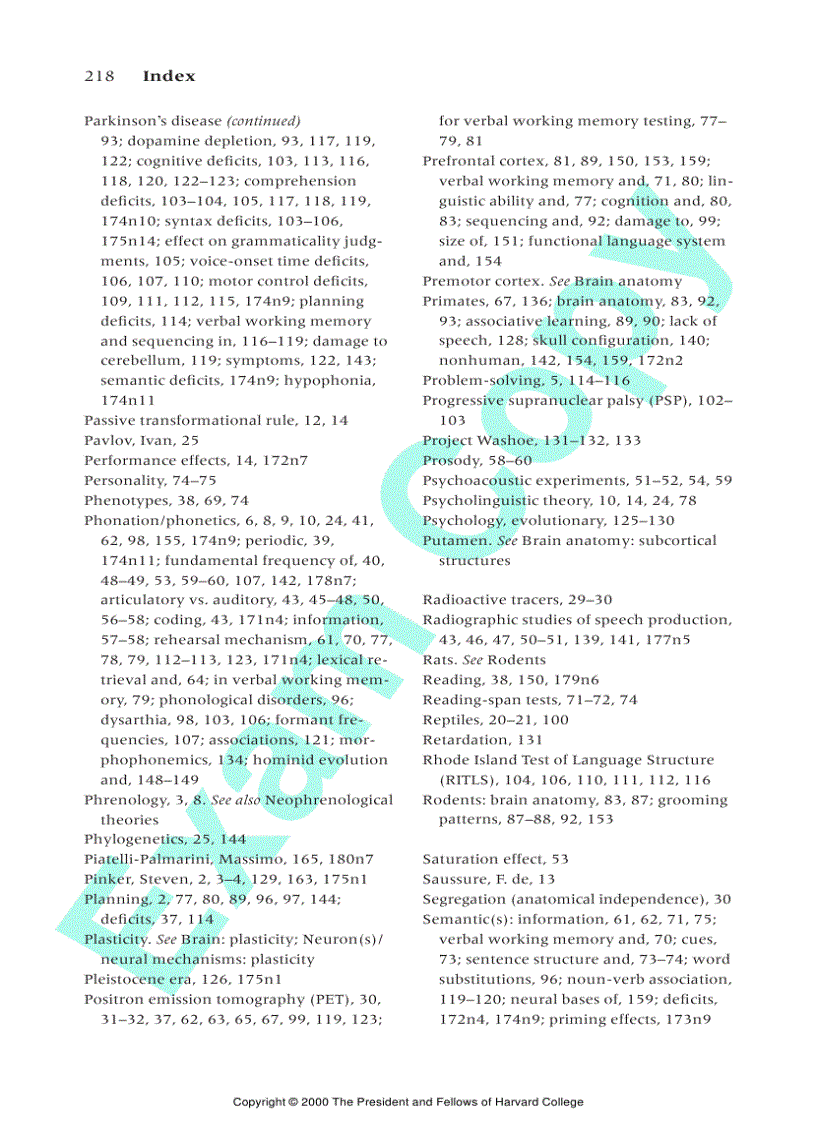 image for page Human Language and Our Reptilian Brain