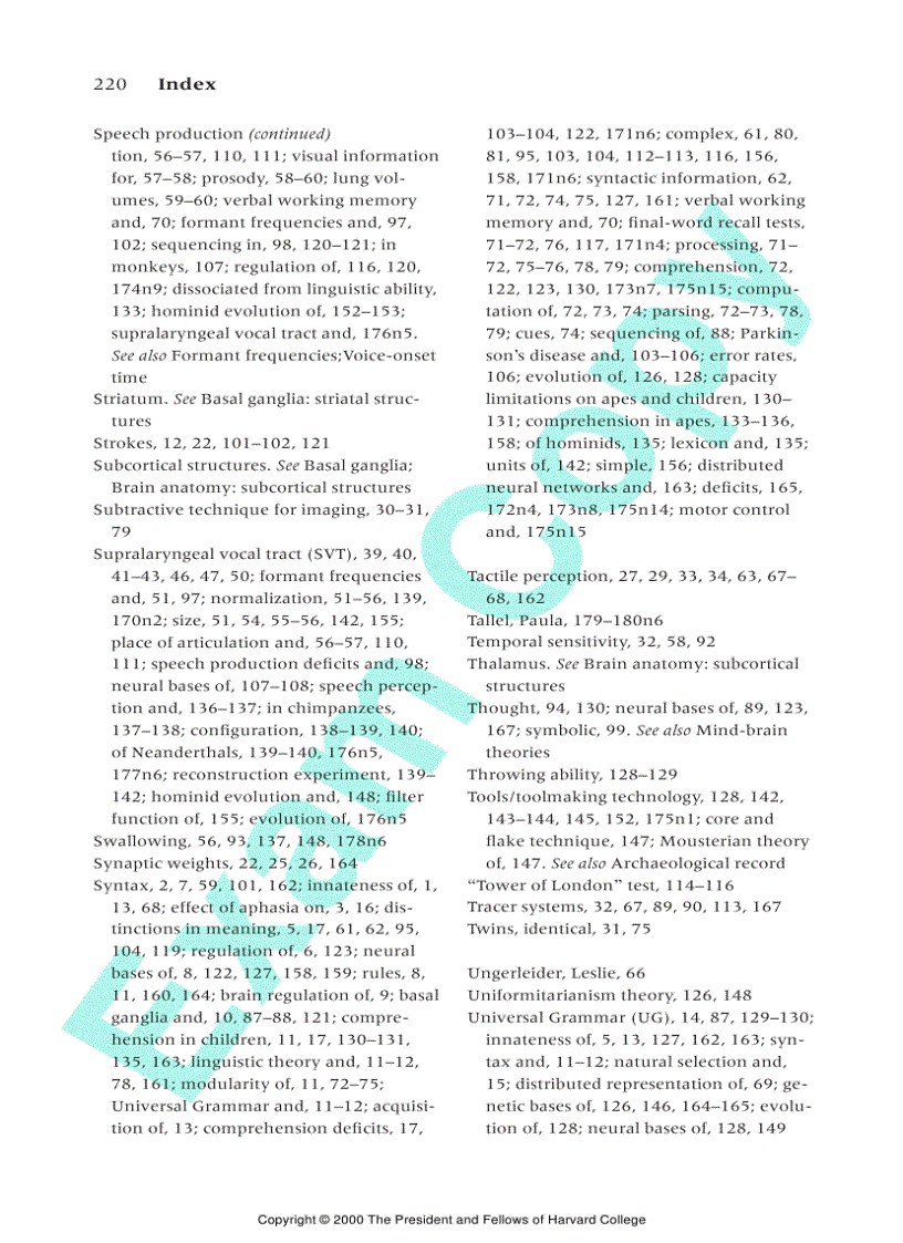 image for page Human Language and Our Reptilian Brain