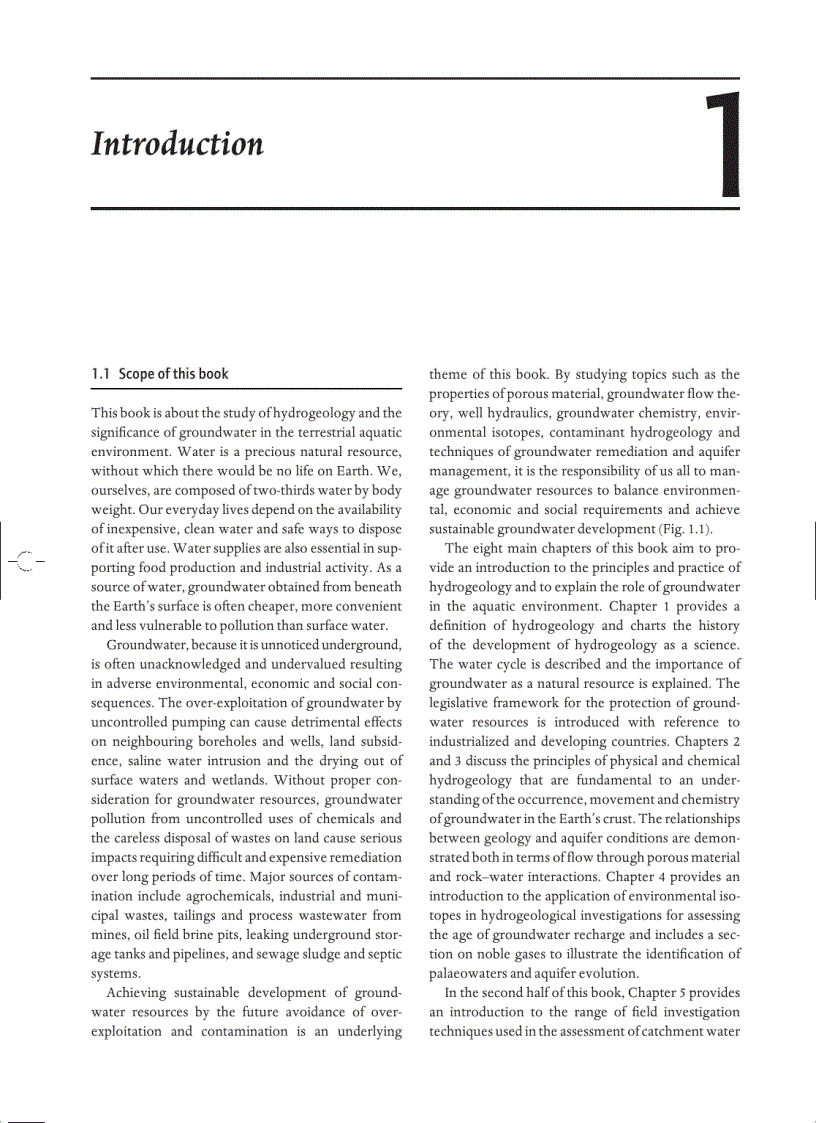 image for page Hydrogeology Principles and Practice