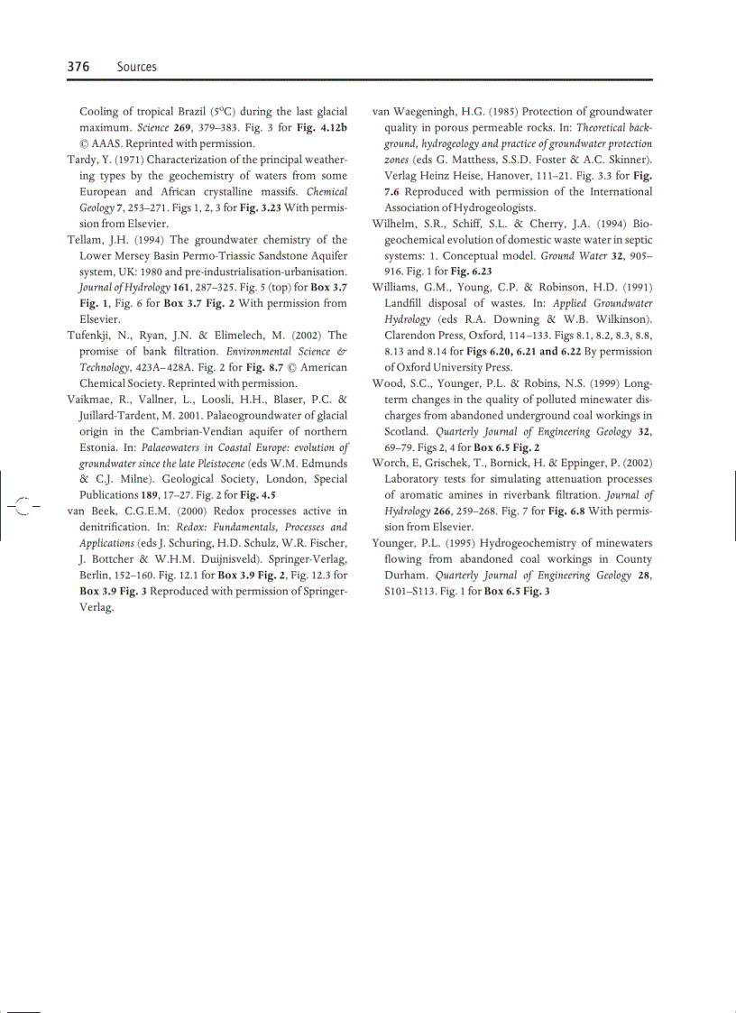 image for page Hydrogeology Principles and Practice