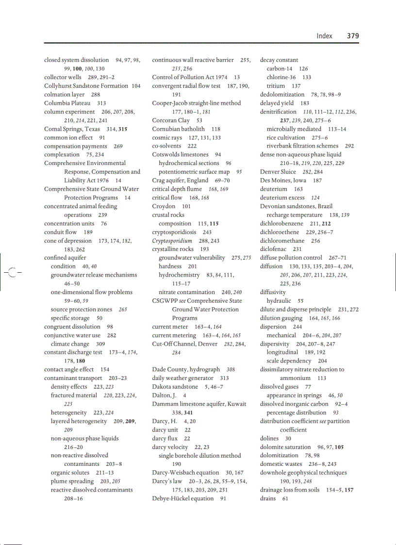 image for page Hydrogeology Principles and Practice