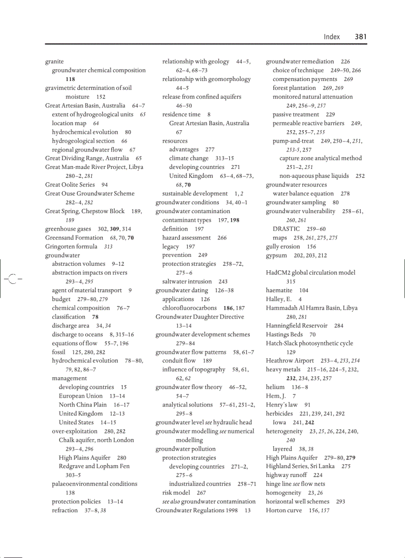 image for page Hydrogeology Principles and Practice