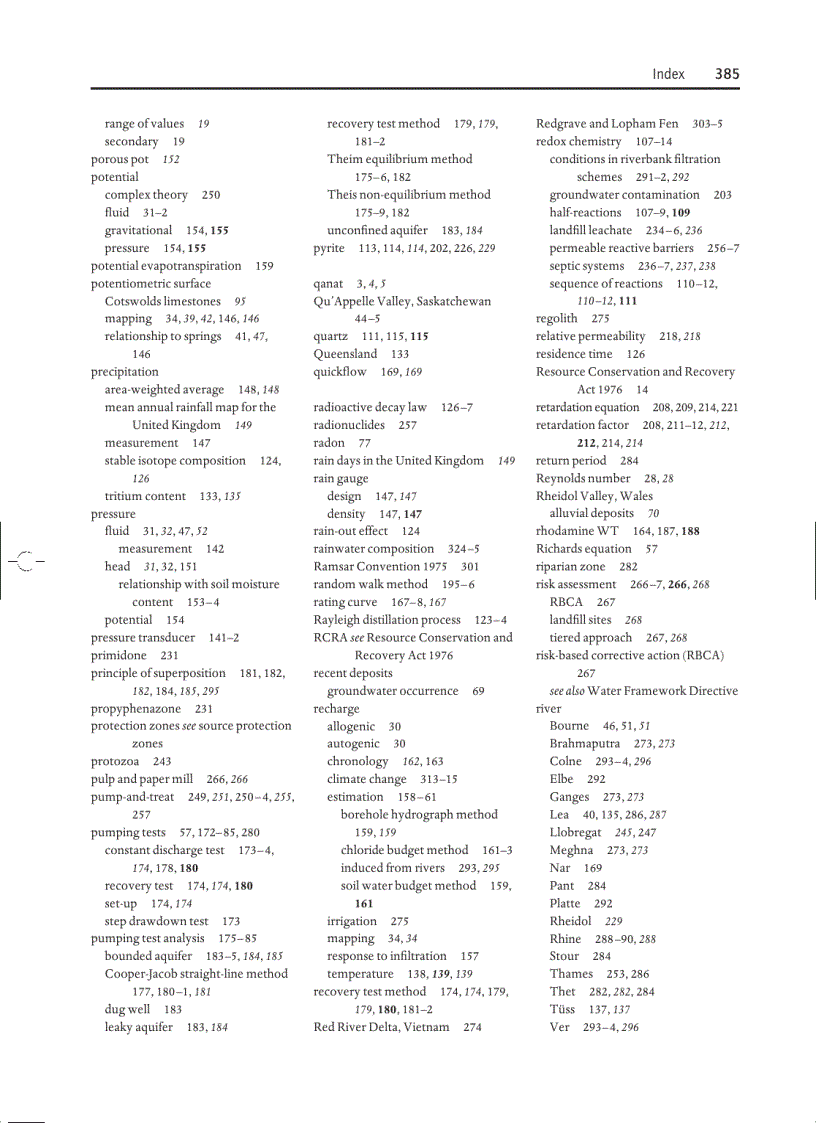 image for page Hydrogeology Principles and Practice