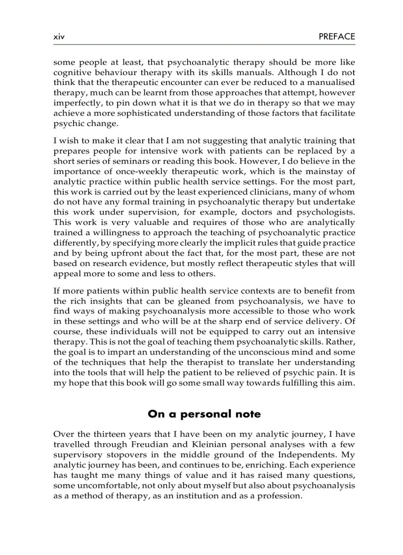 image for page Introduction to the Practice of Psychoanalytic Psychotherapy