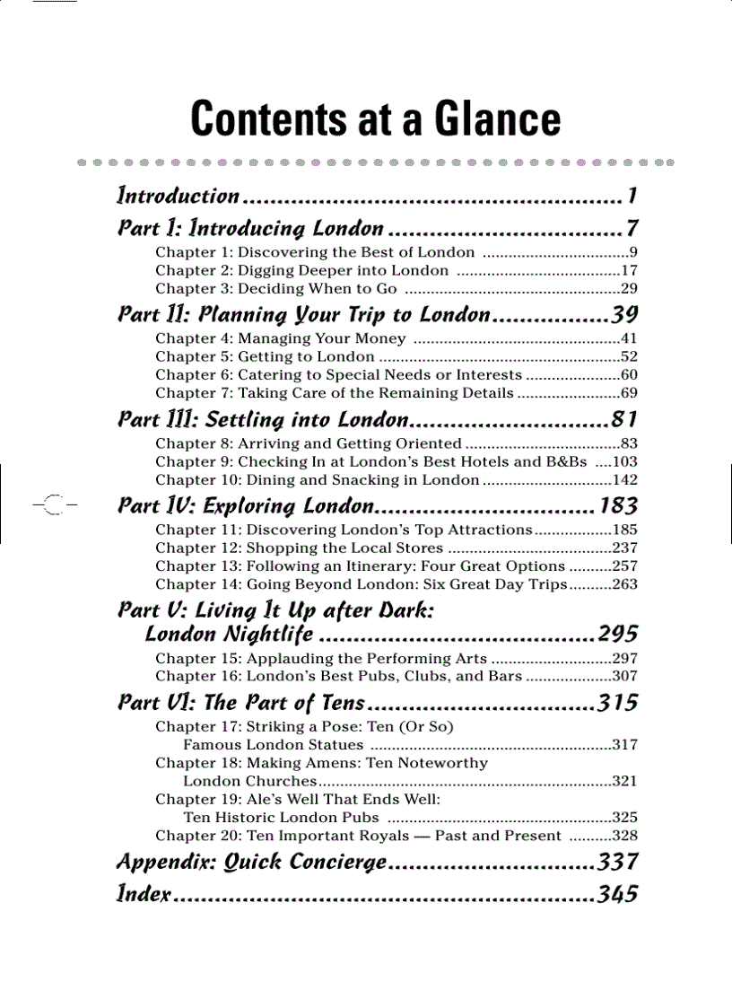 image for page London for Dummies