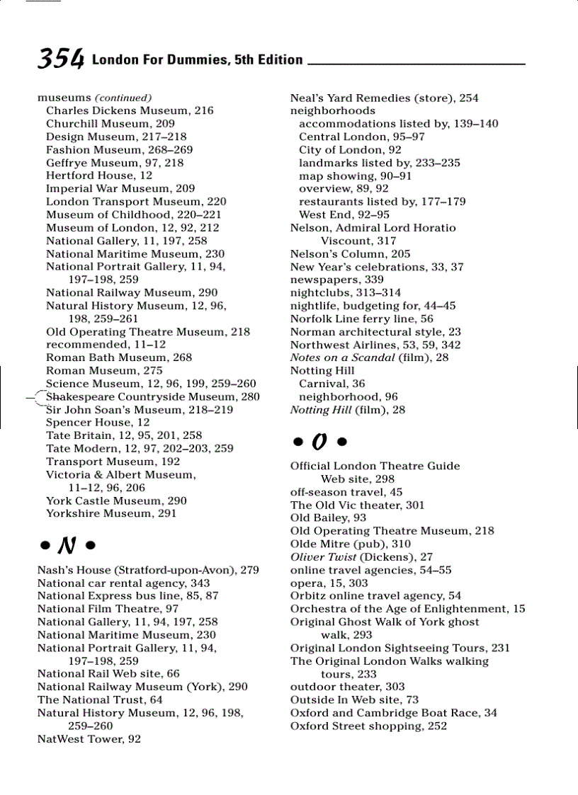 image for page London for Dummies