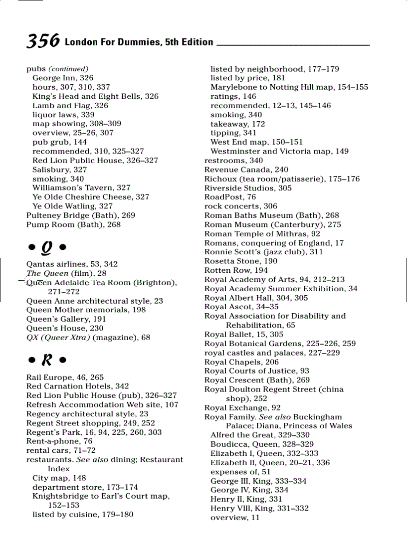 image for page London for Dummies