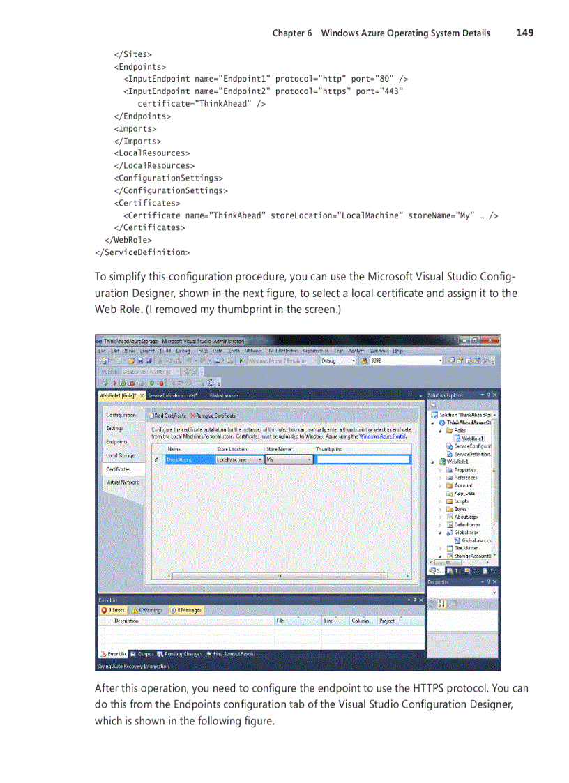 image for page Microsoft Windows Azure Step by Step by Roberto Brunetti