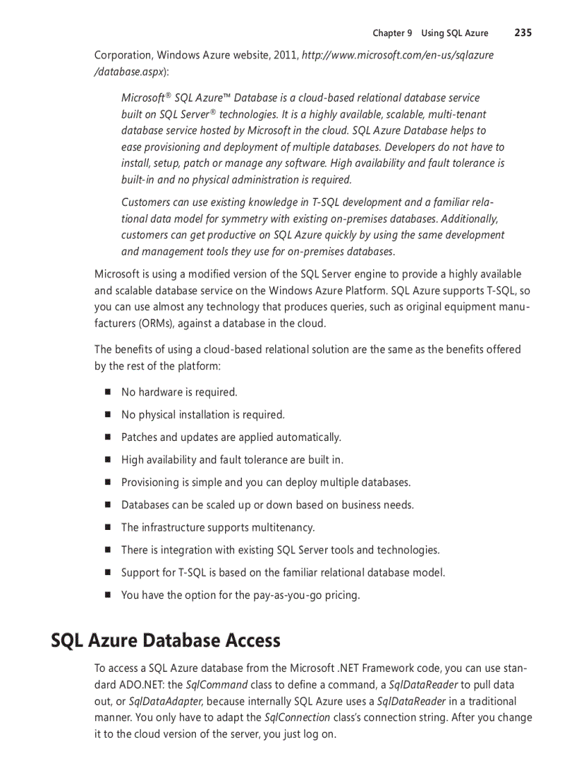 image for page Microsoft Windows Azure Step by Step by Roberto Brunetti